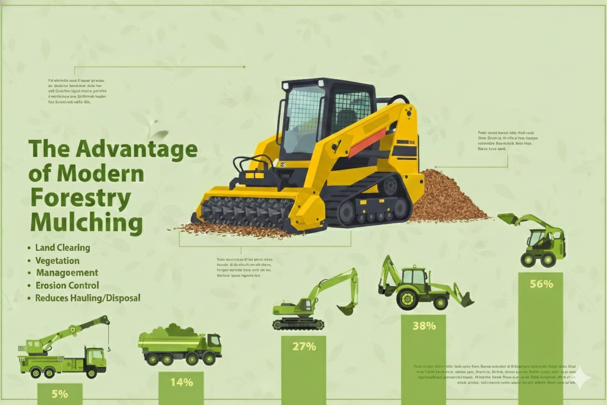 The Advantage of Modern Forestry Mulching in Texas